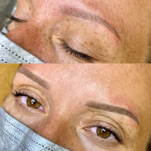 Eyebrow Tattoo result by Diana Brow House LLC in Stevens Point, WI