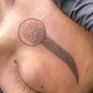 Eyebrow Tattoo result by Diana Brow House LLC in Stevens Point, WI