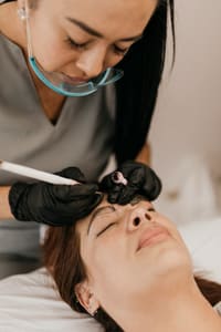 Eyebrow Tattoo result by Diana Cruz Brows Studio in Plantation, FL