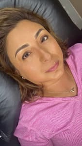 Eyebrow Tattoo result by Diana Cruz Brows Studio in Plantation, FL
