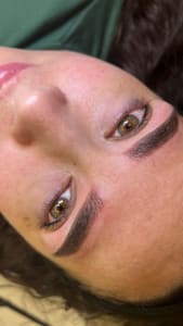 Eyebrow Tattoo result by Diana Cruz Brows Studio in Plantation, FL