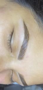 Eyebrow Tattoo result by Diana Daravina Beauty LLC in West Palm Beach, FL