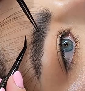 Eyebrow Tattoo result by Diane's Permanent Makeup & Eyelash Extensions in East Greenwich, RI
