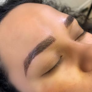Eyebrow Tattoo result by Dibersha Micro Studio & Academy in Kissimmee, FL