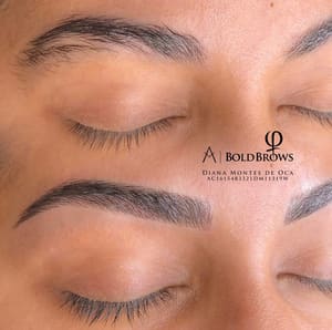 Eyebrow Tattoo result by Diny Brows Studio in Miami, FL