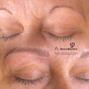 Eyebrow Tattoo result by Diny Brows Studio in Miami, FL