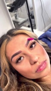 Eyebrow Tattoo result by Diosa Ink & Academy (Microblading & Fine line Tattoo Academy) in Rialto, CA