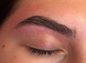 Eyebrow Tattoo result by Dipped Wax Studio in Placerville, CA