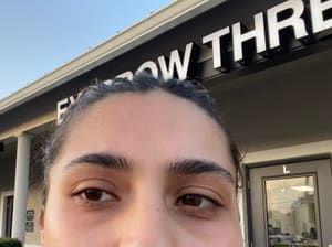 Eyebrow Tattoo result by Disha's Eyebrow Threading and Skincare in Jupiter, FL