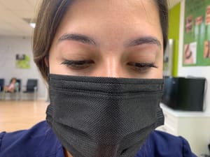 Eyebrow Tattoo result by Disha's Eyebrow Threading and Skincare in Jupiter, FL