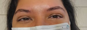 Eyebrow Tattoo result by Disha's Eyebrow Threading and Skincare in West Palm Beach, FL