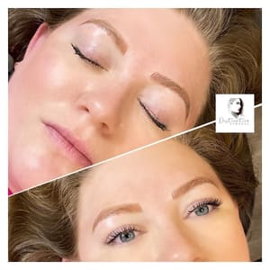 Eyebrow Tattoo result by Distinctive Strokes in Richmond, TX