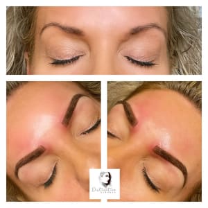 Eyebrow Tattoo result by Distinctive Strokes in Richmond, TX