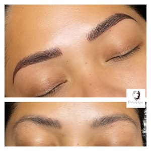 Eyebrow Tattoo result by Distinctive Strokes in Richmond, TX