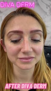 Eyebrow Tattoo result by Diva Derm Permanent Makeup Studio in Livingston, NJ