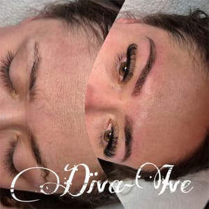 Eyebrow Tattoo result by Diva-Ine Permanent Makeup Studio in Ottumwa, IA
