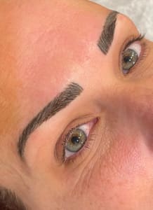 Eyebrow Tattoo result by Diva Salon in Santa Ana, CA