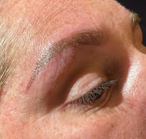 Eyebrow Tattoo result by Divine Beauty Design LLC in Christiansburg, VA