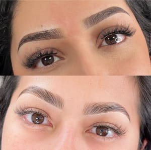 Eyebrow Tattoo result by Divine Beauty Ink LLC in Dallas, TX