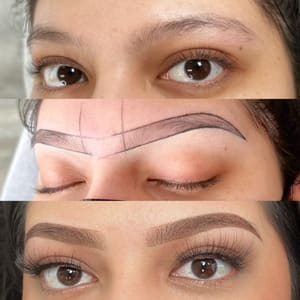 Eyebrow Tattoo result by Divine Beauty Ink LLC in Dallas, TX