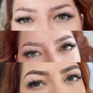 Eyebrow Tattoo result by Divine Beauty Ink LLC in Dallas, TX