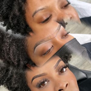 Eyebrow Tattoo result by Divine Beauty Ink LLC in Dallas, TX