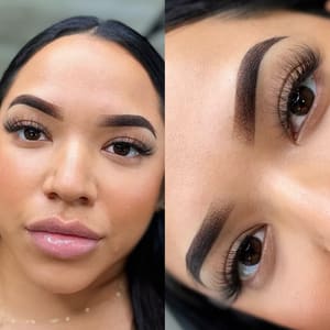 Eyebrow Tattoo result by Divine Beauty Ink LLC in Dallas, TX