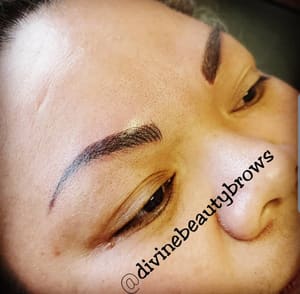 Eyebrow Tattoo result by Divine Beauty - Microblading in Sacramento, CA