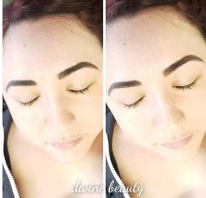 Eyebrow Tattoo result by Divine Beauty - Microblading in Sacramento, CA