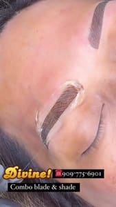 Eyebrow Tattoo result by Divine Beauty & Wellness by Sherly in Rancho Cucamonga, CA