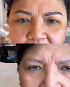 Eyebrow Tattoo result by Divine Beauty & Wellness by Sherly in Rancho Cucamonga, CA