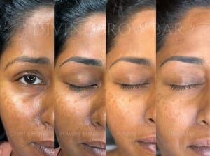 Eyebrow Tattoo result by Divine Brow Bar in Richlands, NC