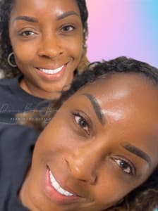 Eyebrow Tattoo result by Divine Brow Bar in Richlands, NC