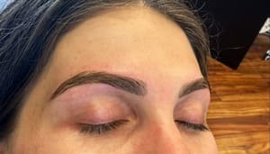 Eyebrow Tattoo result by Divine Brow & Lash Studio - Reynolds Road in Toledo, OH