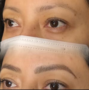 Eyebrow Tattoo result by Divine Brows Studio _ cejas en Hialeah in Hialeah, FL