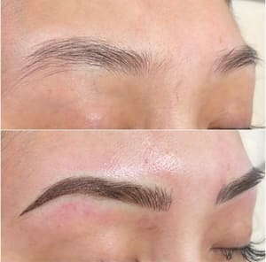 Eyebrow Tattoo result by Divine Brows Studio _ cejas en Hialeah in Hialeah, FL