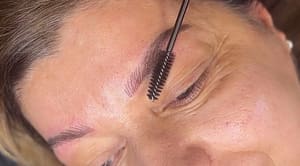 Eyebrow Tattoo result by Divine Eyes and Brows by Aubrey Pilachowski in Mechanicsburg, PA