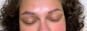 Eyebrow Tattoo result by Divine Faces Permanent Cosmetic Studio LLC in Easton, MD