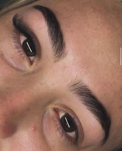 Eyebrow Tattoo result by Divine Touch Beauty in Saratoga Springs, UT