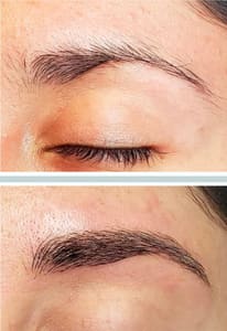 Eyebrow Tattoo result by DivineThreading in New Albany, OH