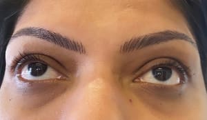 Eyebrow Tattoo result by DivineThreading in New Albany, OH