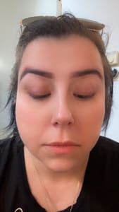 Eyebrow Tattoo result by DivineThreading in New Albany, OH