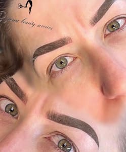 Eyebrow Tattoo result by DJ Gemz Beauty Services in Missoula, MT