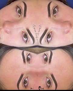 Eyebrow Tattoo result by DJ Gemz Beauty Services in Missoula, MT