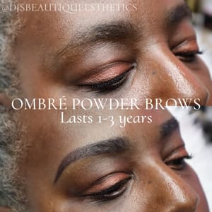 Eyebrow Tattoo result by DJ's Beautique & Esthetics in Leesburg, FL