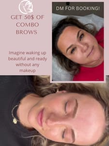 Eyebrow Tattoo result by DK Brows Sarasota in Sarasota, FL