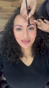 Eyebrow Tattoo result by DMV Salon Eyebrow Threading Microblading Waxing Facial Salon in Stafford, VA