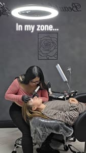 Eyebrow Tattoo result by Do U Beauty in Rancho Cucamonga, CA