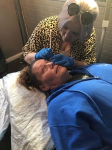 Eyebrow Tattoo result by Doll Eyes Lashes in Madison, WI