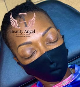 Eyebrow Tattoo result by Dollface & Co in Brownstown Township, MI